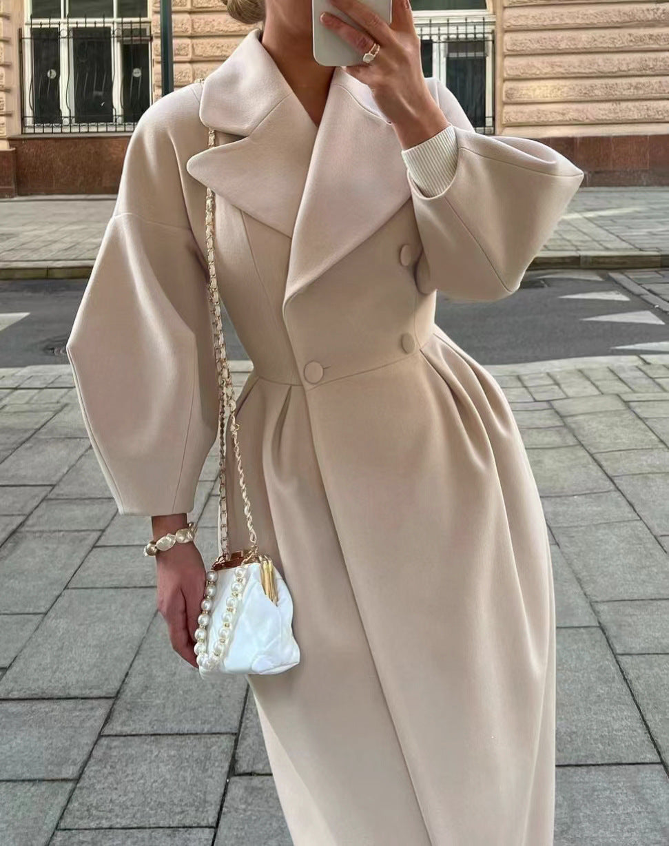 Manteau Moderne À Manches Longues Femme | Hiver