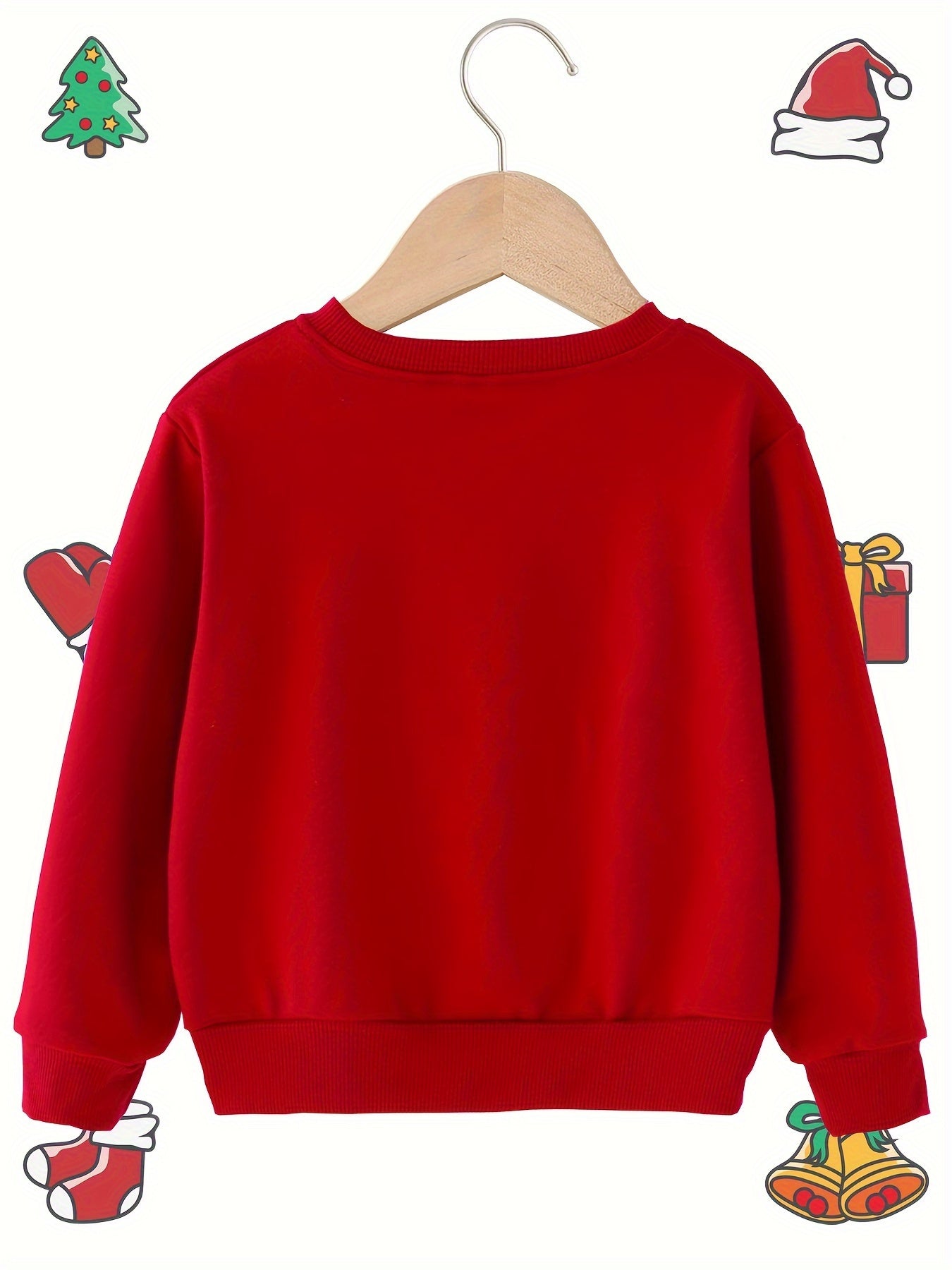 Sweat À Capuche En Polaire Avec Imprimé Graphique Pour Enfants | Sapin De Noël