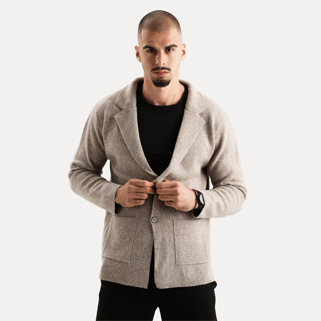 Cardigan Homme À Manches Longues | Hiver