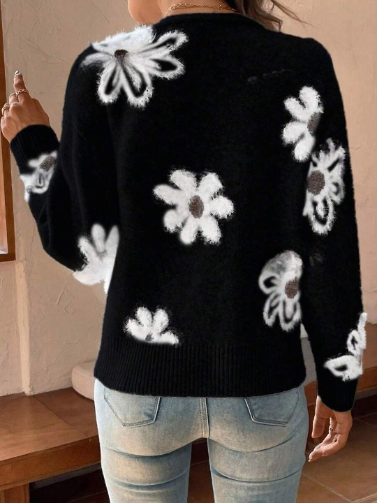 Cardigan Col V Femme | Manches Longues