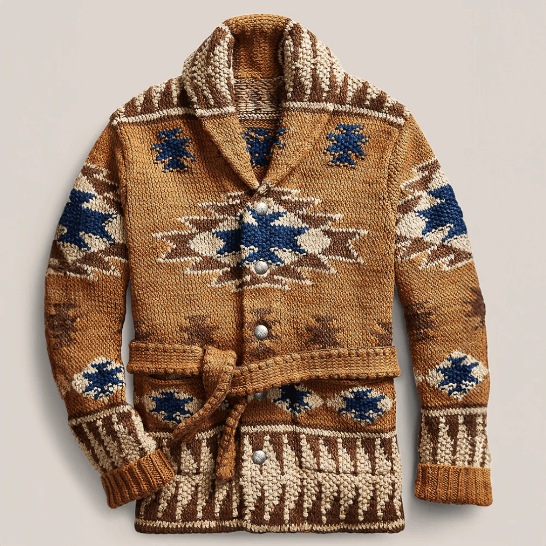 Cardigan D'hiver Ouvert Sur Le Devant Pour Homme | Manches Longues