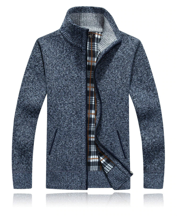 Pull Décontracté En Maille À Col Montant Pour Homme | Hiver