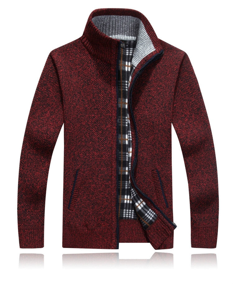 Pull Décontracté En Maille À Col Montant Pour Homme | Hiver