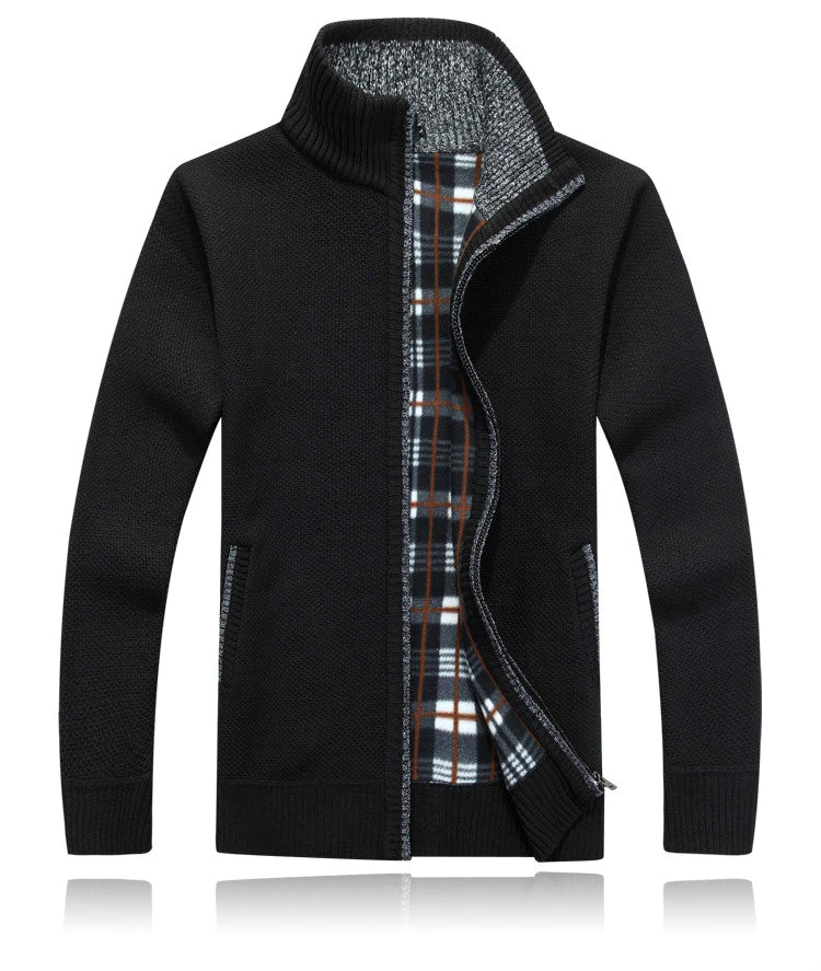 Pull Décontracté En Maille À Col Montant Pour Homme | Hiver