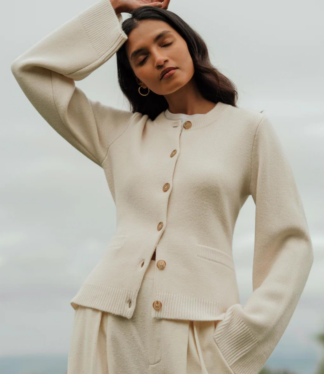 Cardigan pour femme avec poche | Manches longues