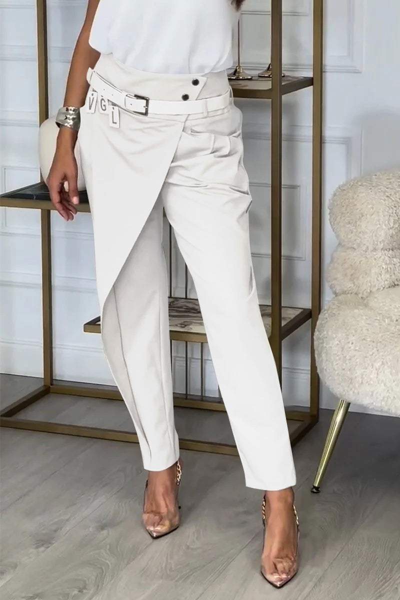 Pantalon Une Pièce Pour Femme Avec Détails Boutons | Décontracté