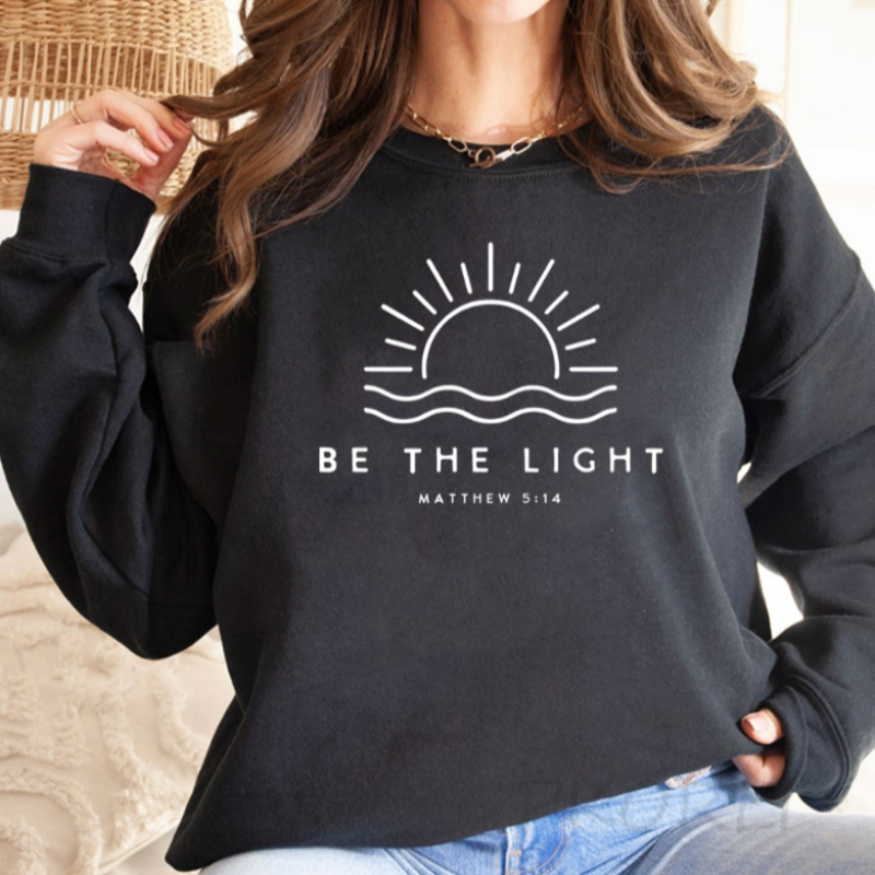 Sweat-Shirt À Col Rond Graphique Classique Pour Femmes | Manches Longues
