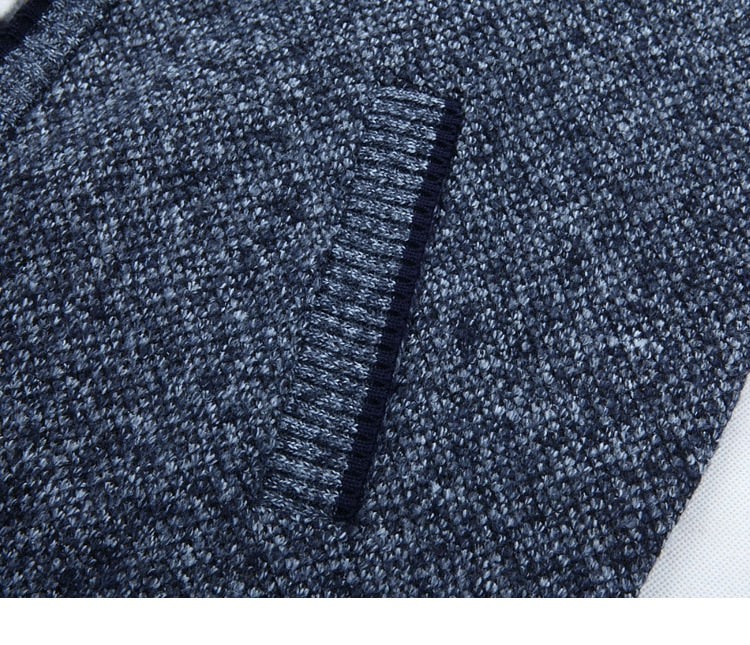Pull Décontracté En Maille À Col Montant Pour Homme | Hiver