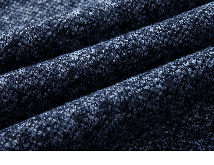 Pull Décontracté En Maille À Col Montant Pour Homme | Hiver