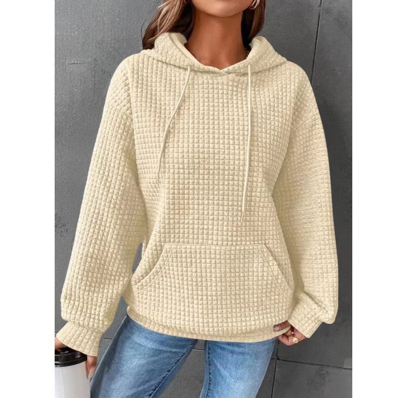 Sweat À Capuche Matelassé Pour Femme | Manches Longues