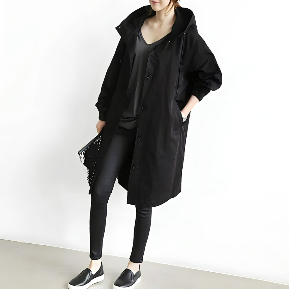 Veste Décontractée Automne Pour Femme | Avec Capuche