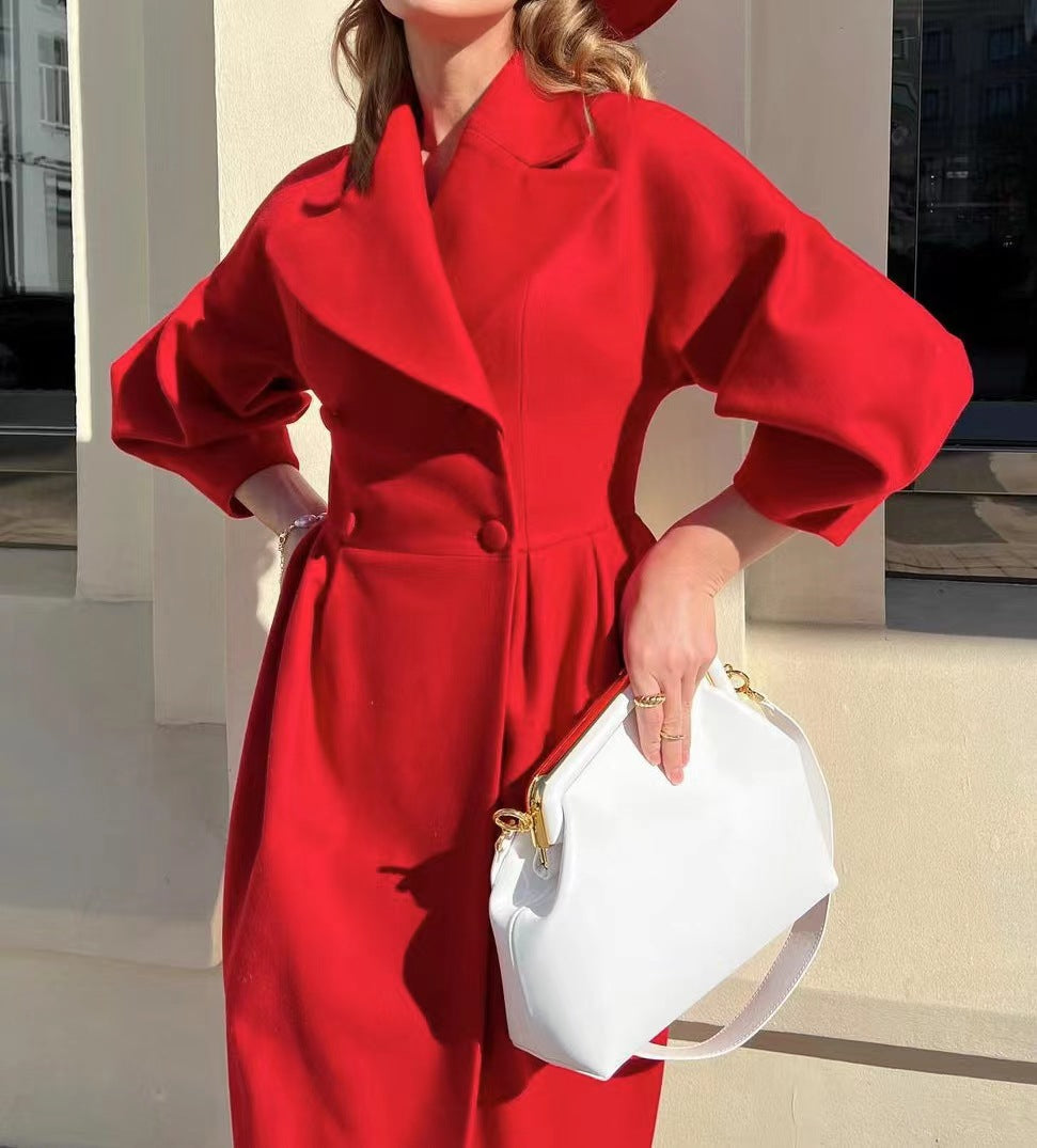 Manteau Moderne À Manches Longues Femme | Hiver