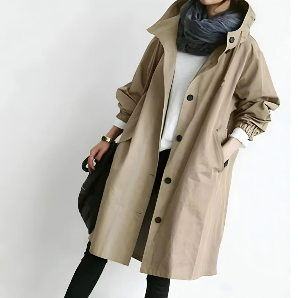 Veste Décontractée Automne Pour Femme | Avec Capuche