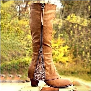 Bottes À Talons Hauts Pour Femmes | Talon Épais