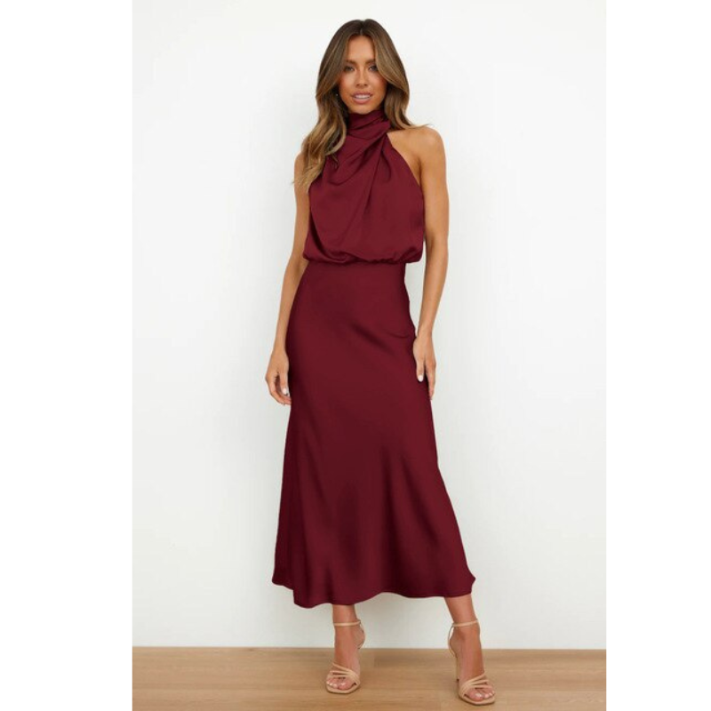 Superbe Robe De Soirée Dos Nu Pour Femme | Midi