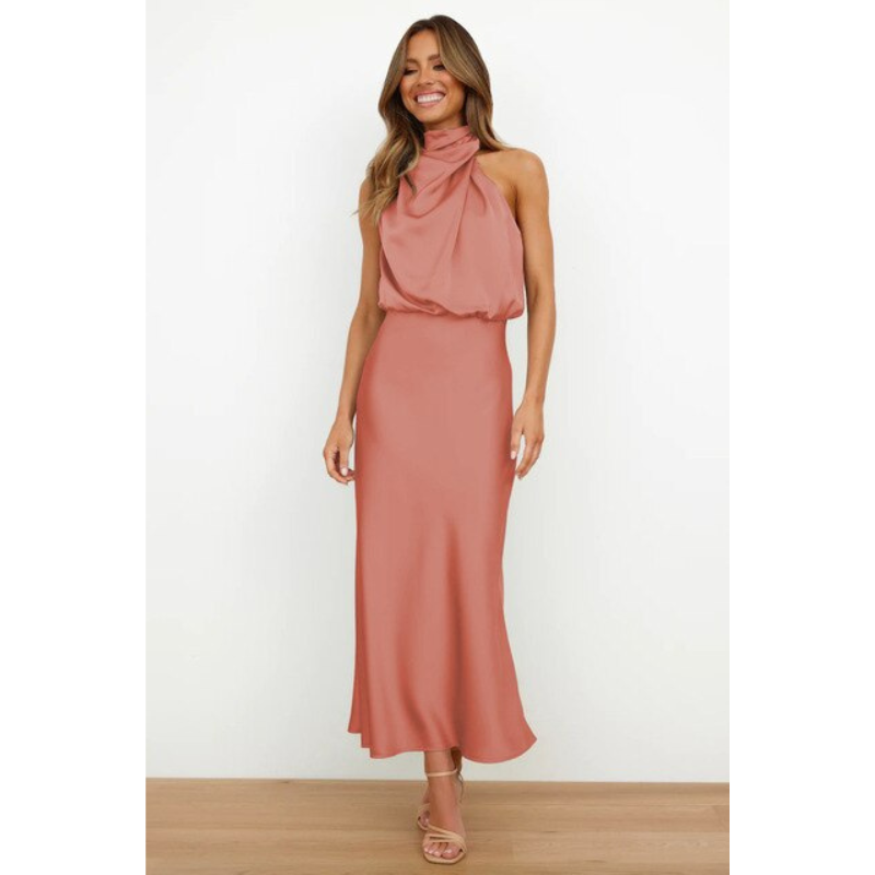 Superbe Robe De Soirée Dos Nu Pour Femme | Midi