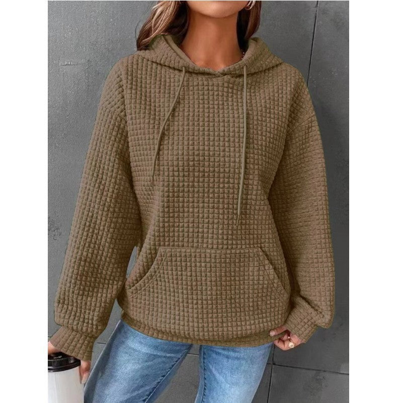 Sweat À Capuche Matelassé Pour Femme | Manches Longues