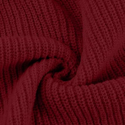 Robe Tricotée Pour L'hiver | Col Roulé