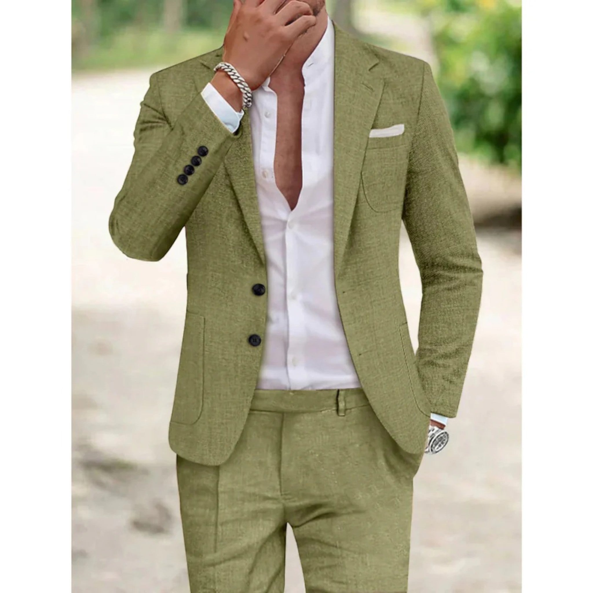 Remy | Costume 2 Pièces Décontracté Pour Homme | Été