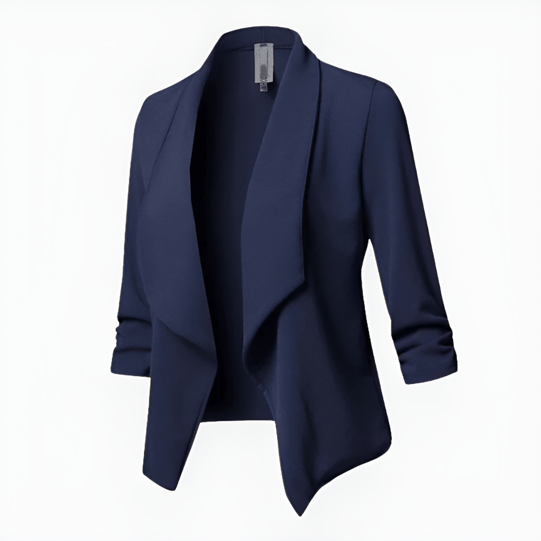 Blazer À Manches Longues Et Devant Ouvert Pour Femme | Habillé