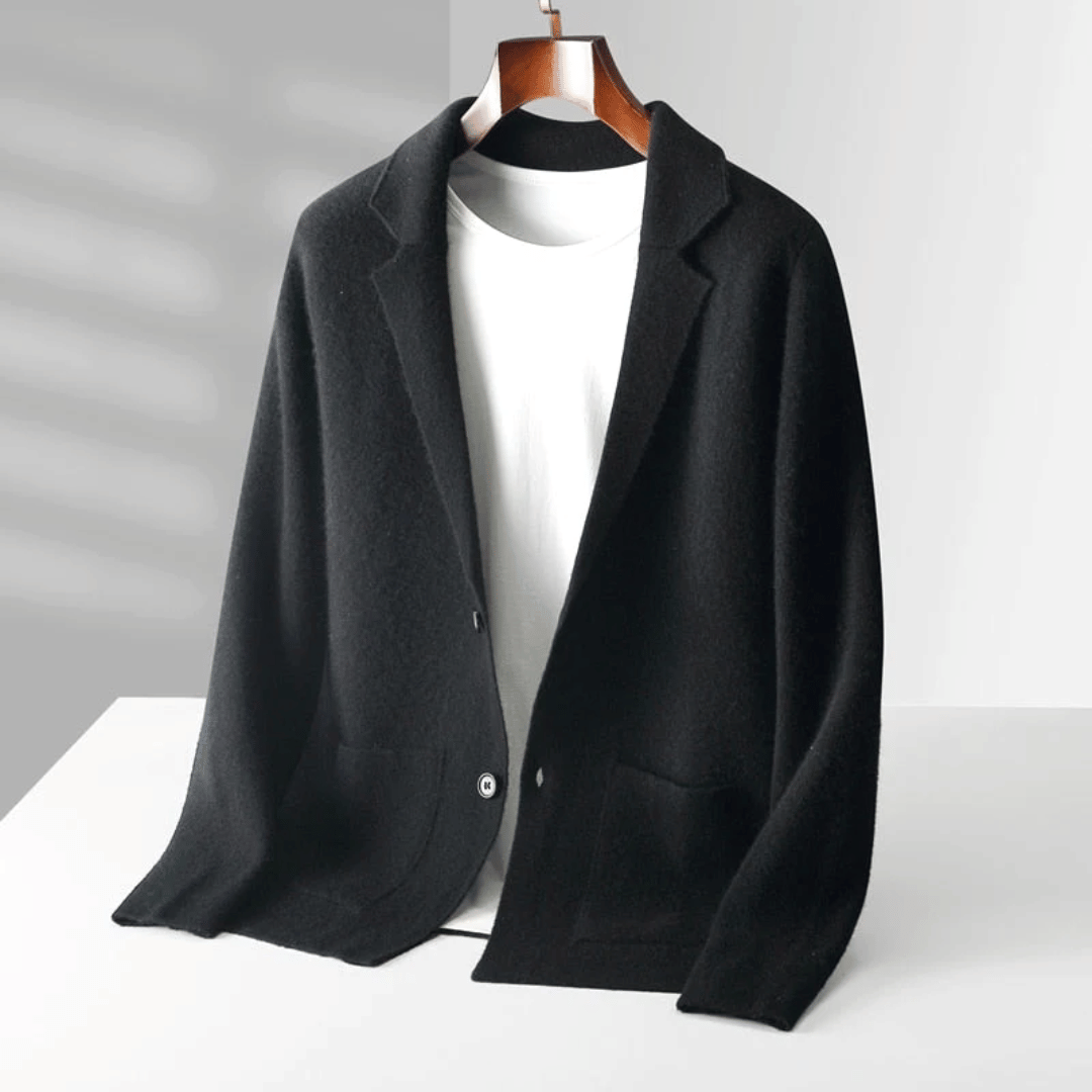 Cardigan En Maille Unie À Manches Longues Pour Femme | Hiver