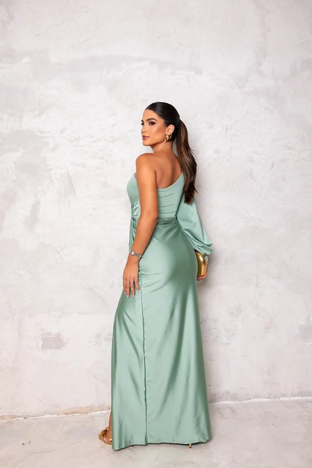 Robe De Soirée Asymétrique Pour Femme | Maxi