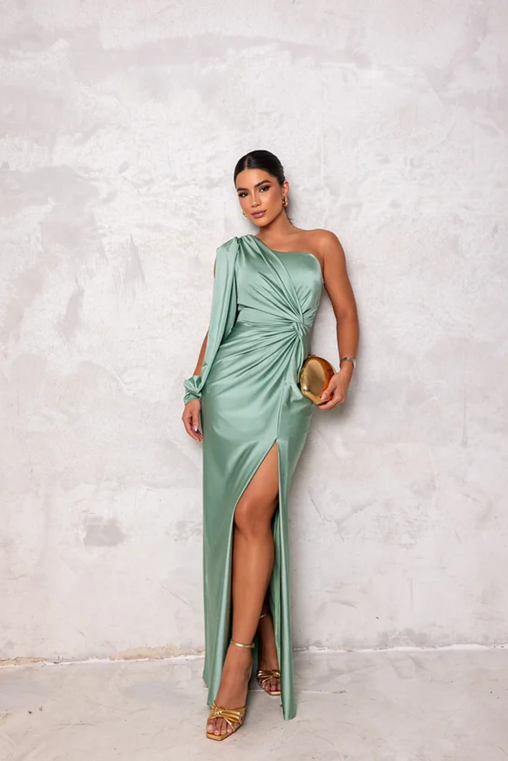 Robe De Soirée Asymétrique Pour Femme | Maxi
