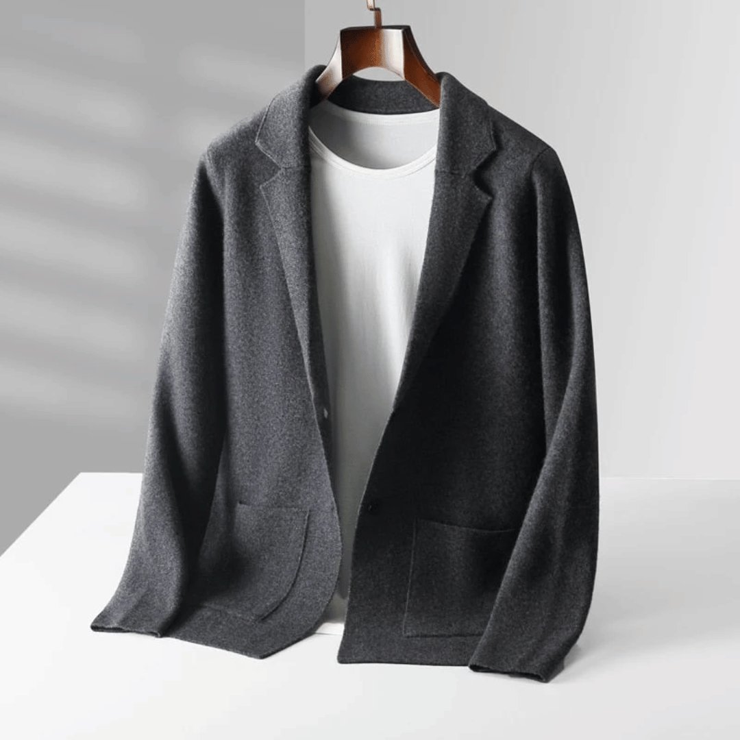 Cardigan En Maille Unie À Manches Longues Pour Femme | Hiver
