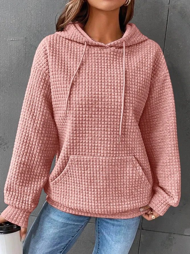 Sweat À Capuche Matelassé Pour Femme | Manches Longues