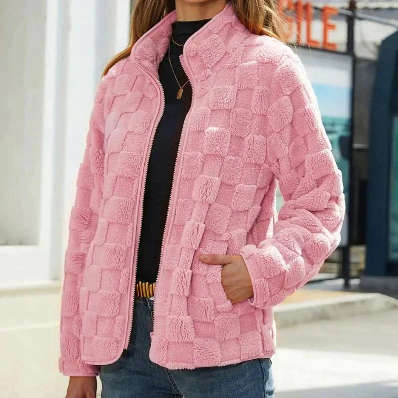 Veste Courte D’Hiver Pour Femme | Manches Longues