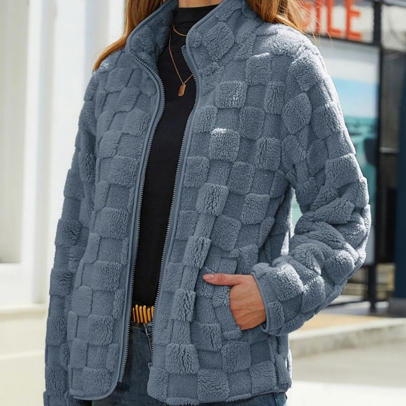 Veste Courte D’Hiver Pour Femme | Manches Longues