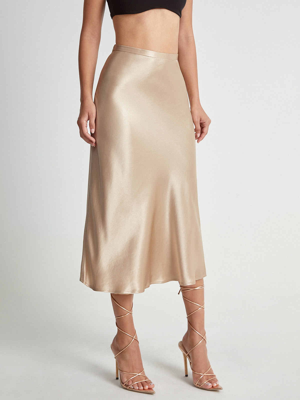 Jupe Taille Haute Pour Femme | Midi