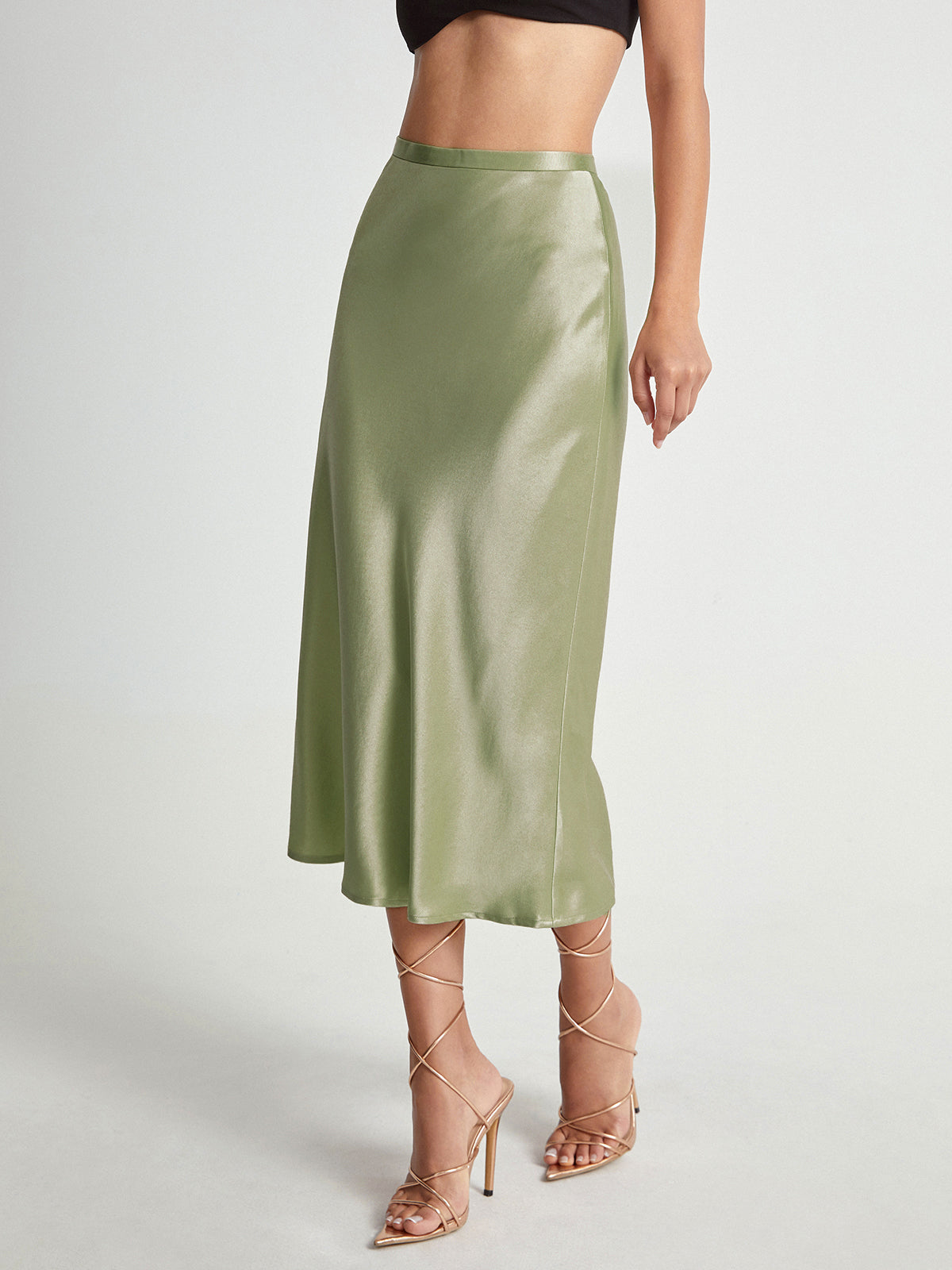 Jupe Taille Haute Pour Femme | Midi