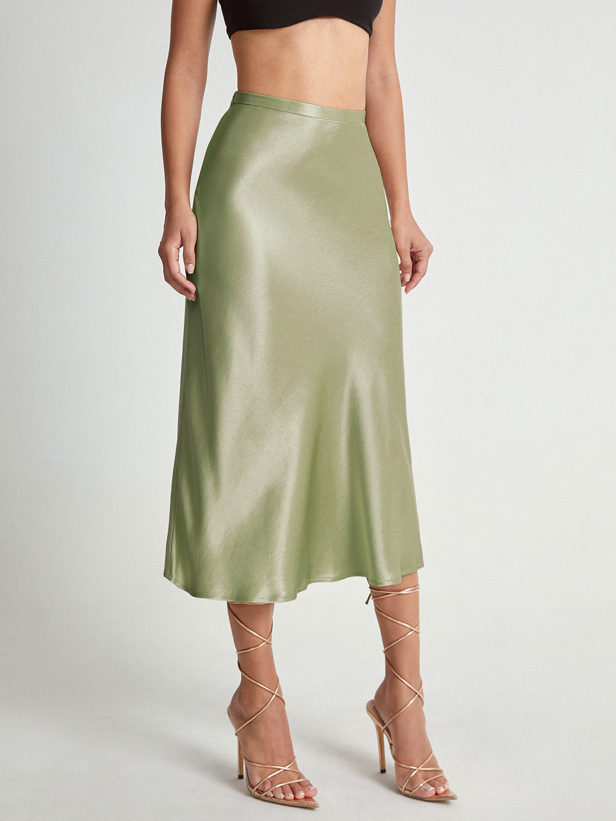 Jupe Taille Haute Pour Femme | Midi