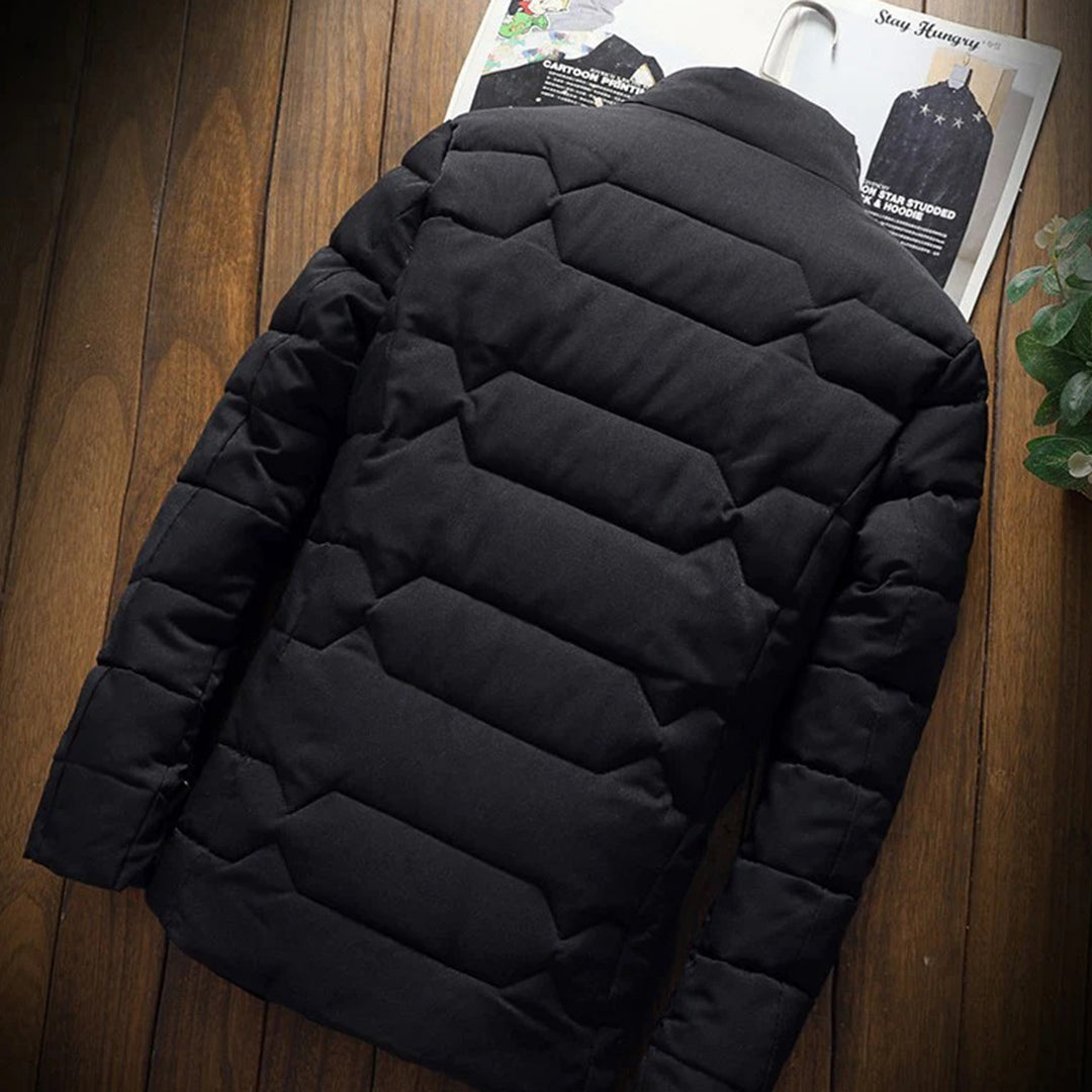 Veste Doudoune D’Hiver Pour Homme Avec Fermeture Éclair | Stylée