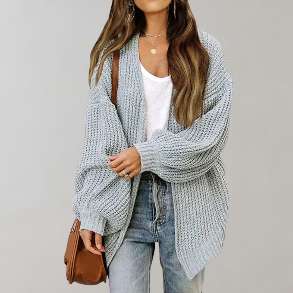 Cardigan D’Hiver Tricoté Pour Femme | Oversize