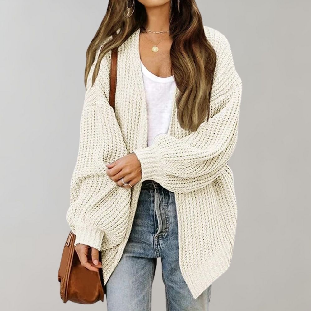 Cardigan D’Hiver Tricoté Pour Femme | Oversize