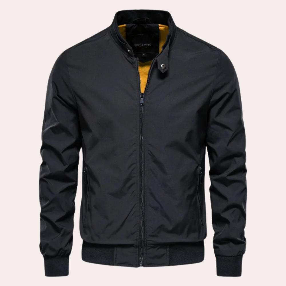 Veste Décontractée À Col Montant Pour Homme | Hiver