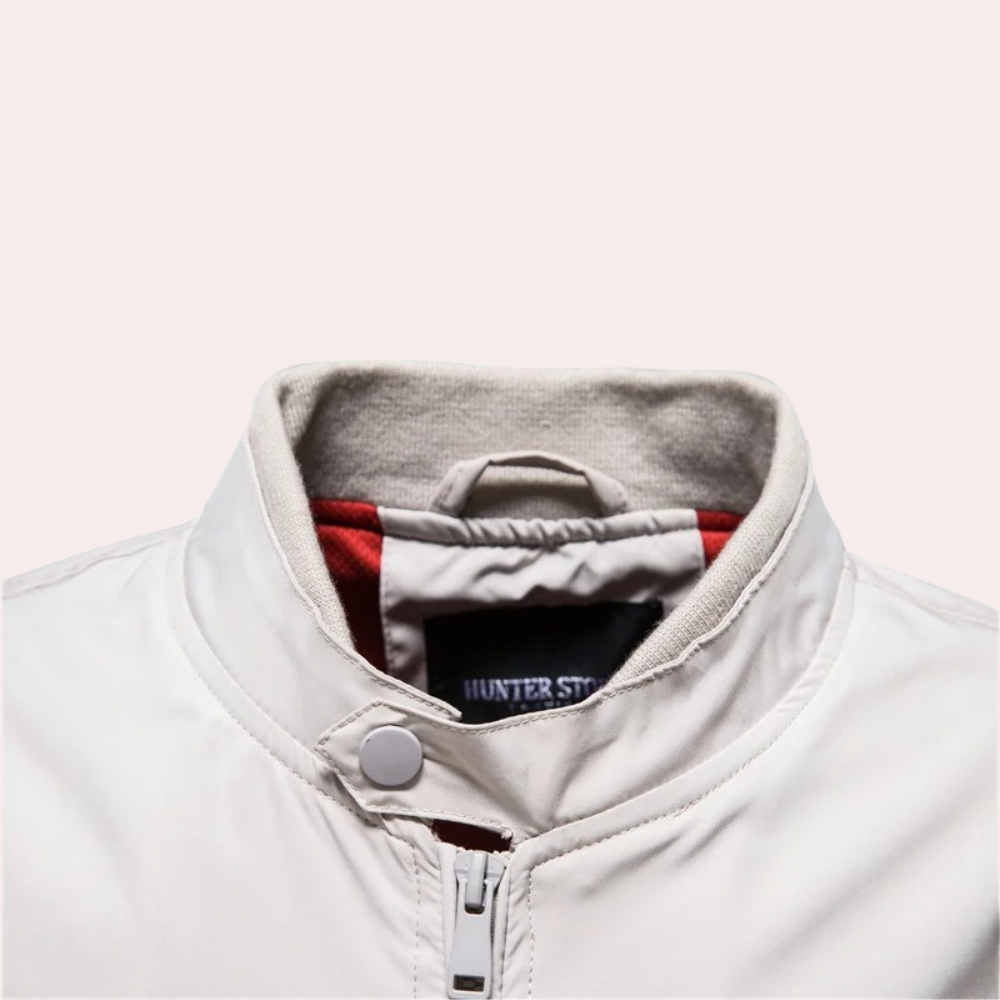 Veste Décontractée À Col Montant Pour Homme | Hiver