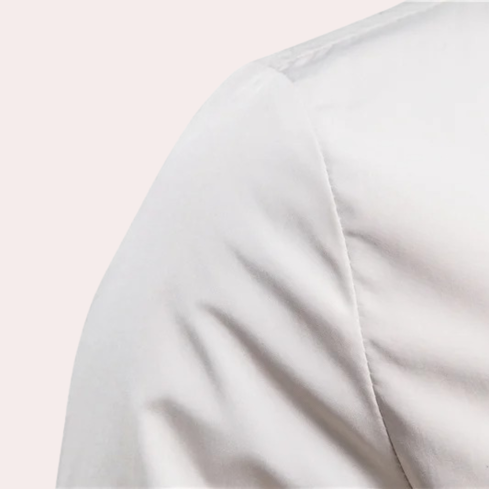 Veste Décontractée À Col Montant Pour Homme | Hiver