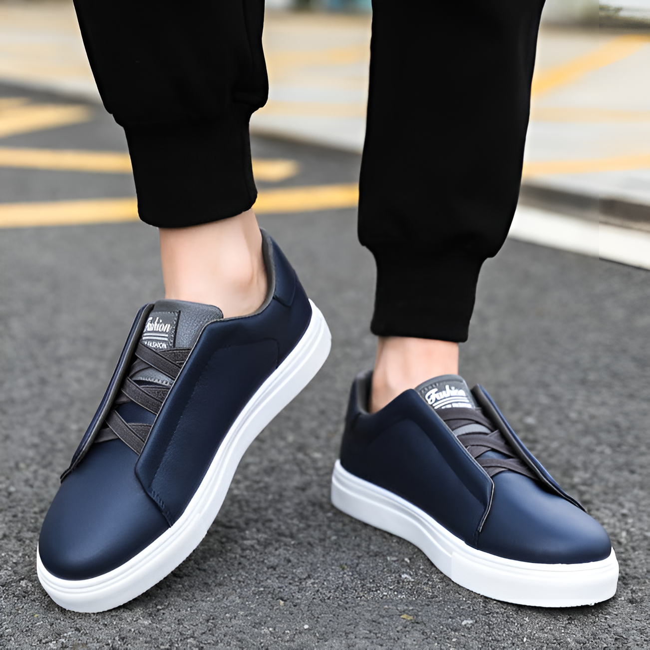 Chaussures Classiques À Enfiler Pour Homme | Lacets Élastiques