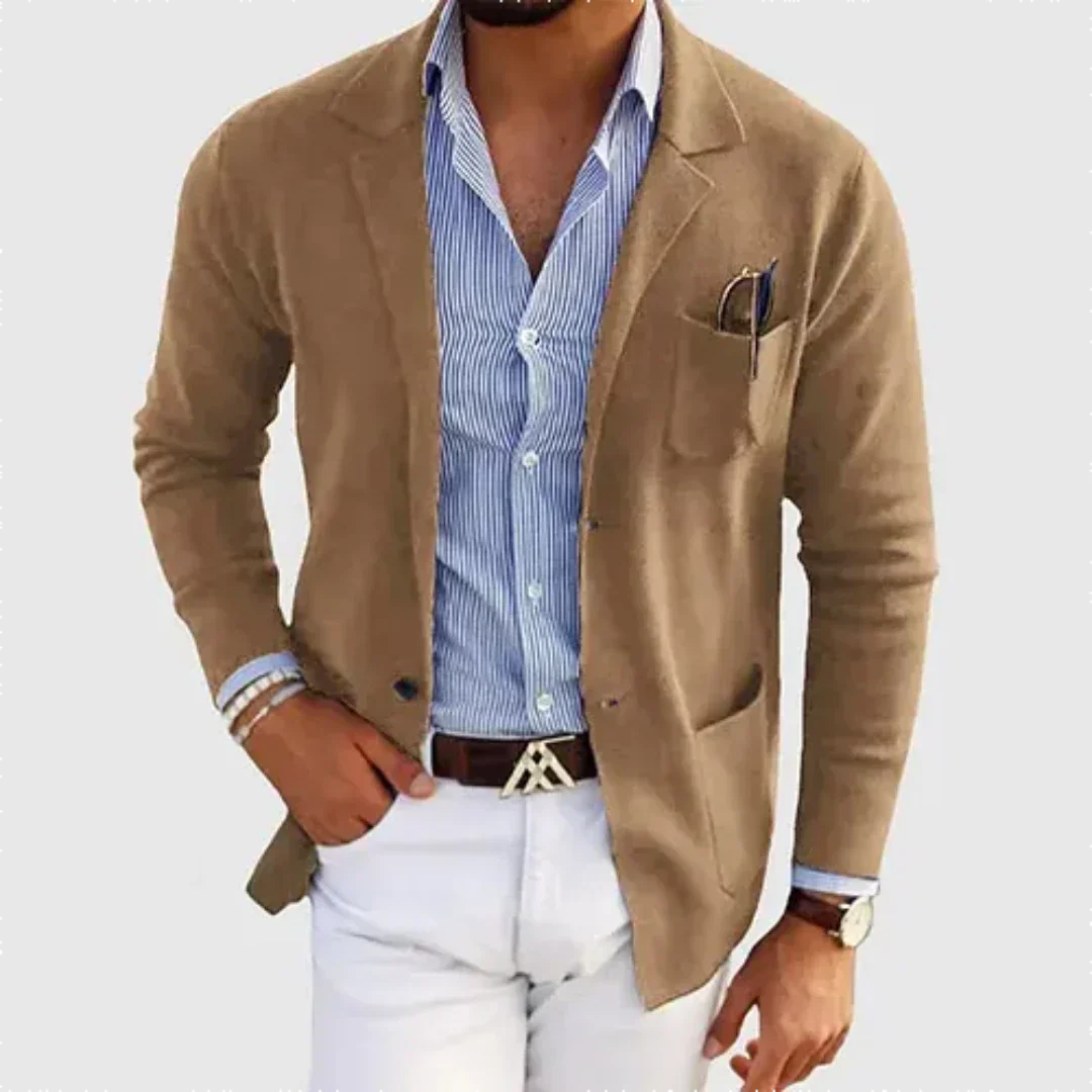 Blazer Décontracté Pour Hommes | Simple Boutonnage