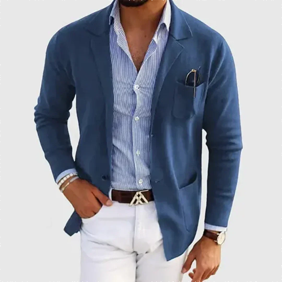 Blazer Décontracté Pour Hommes | Simple Boutonnage