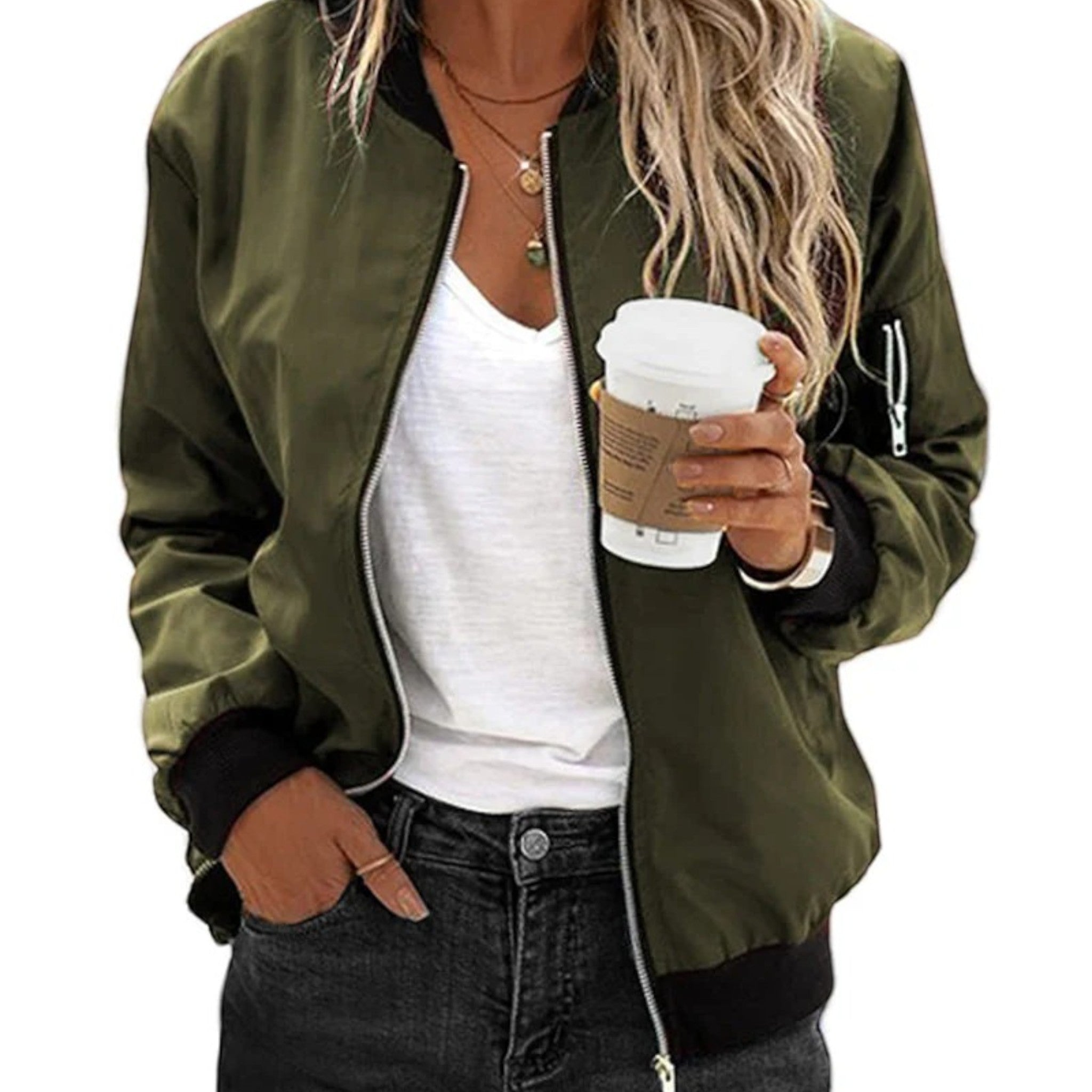 Senna | Chaqueta bomber ligera y casual para mujer
