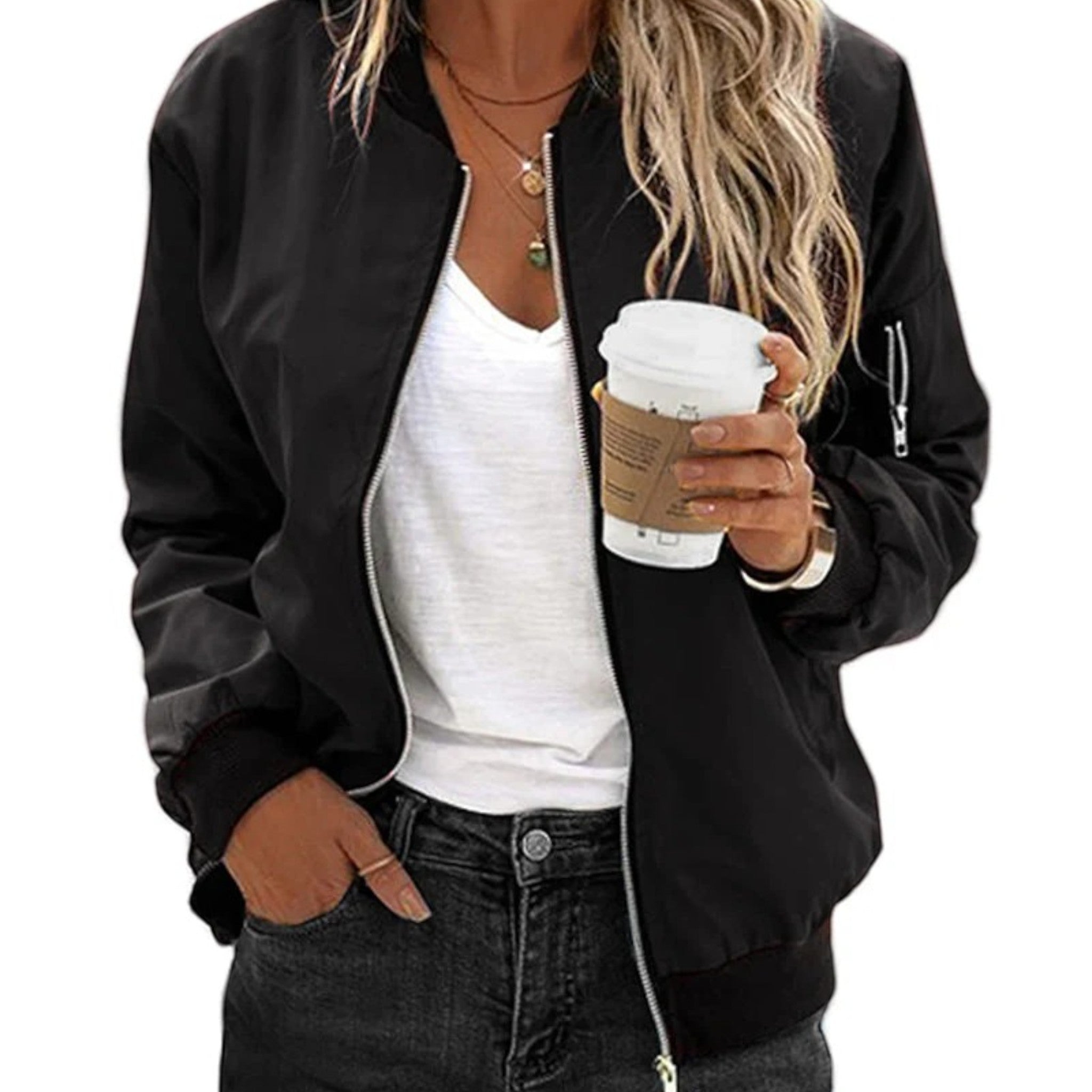Senna | Chaqueta bomber ligera y casual para mujer