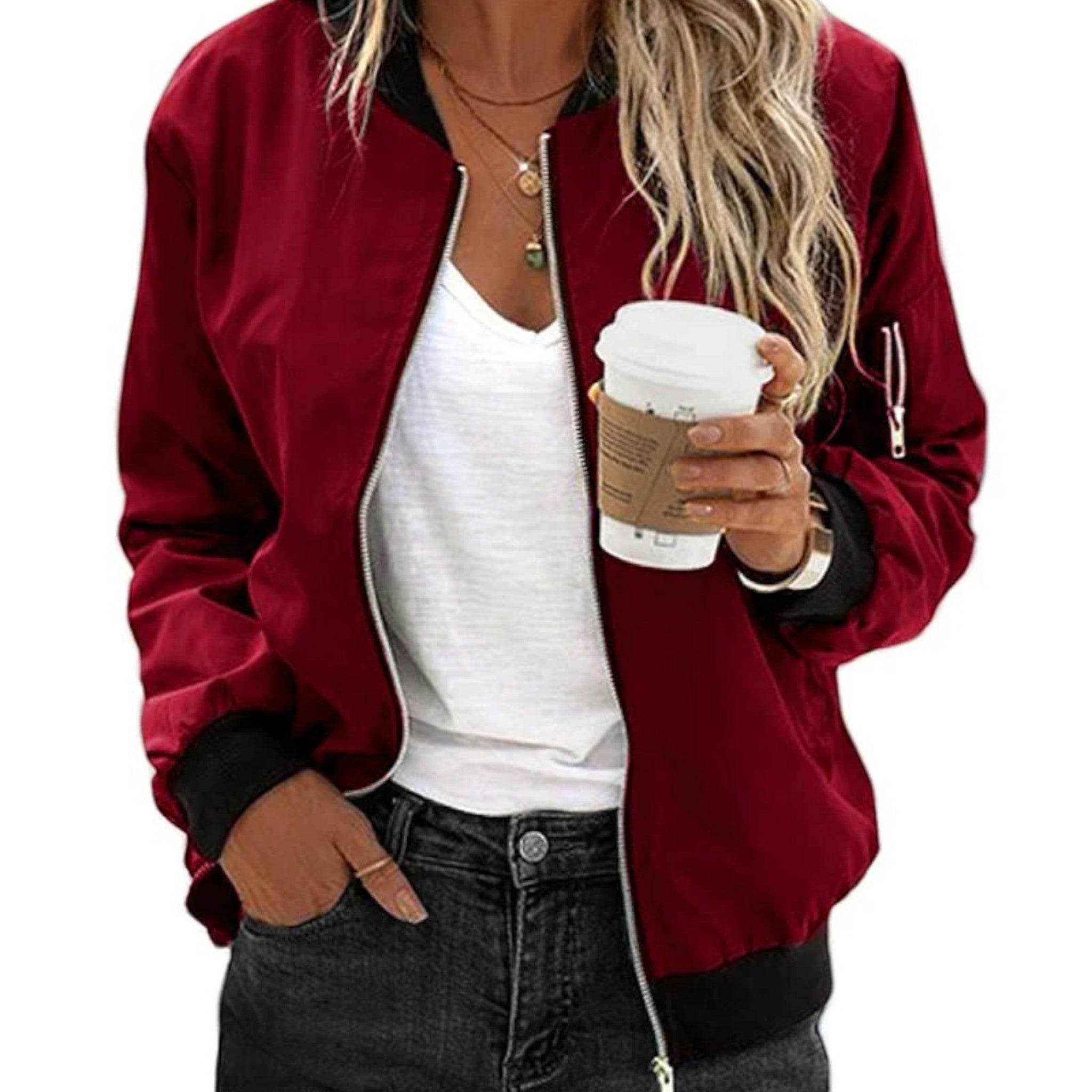 Senna | Chaqueta bomber ligera y casual para mujer
