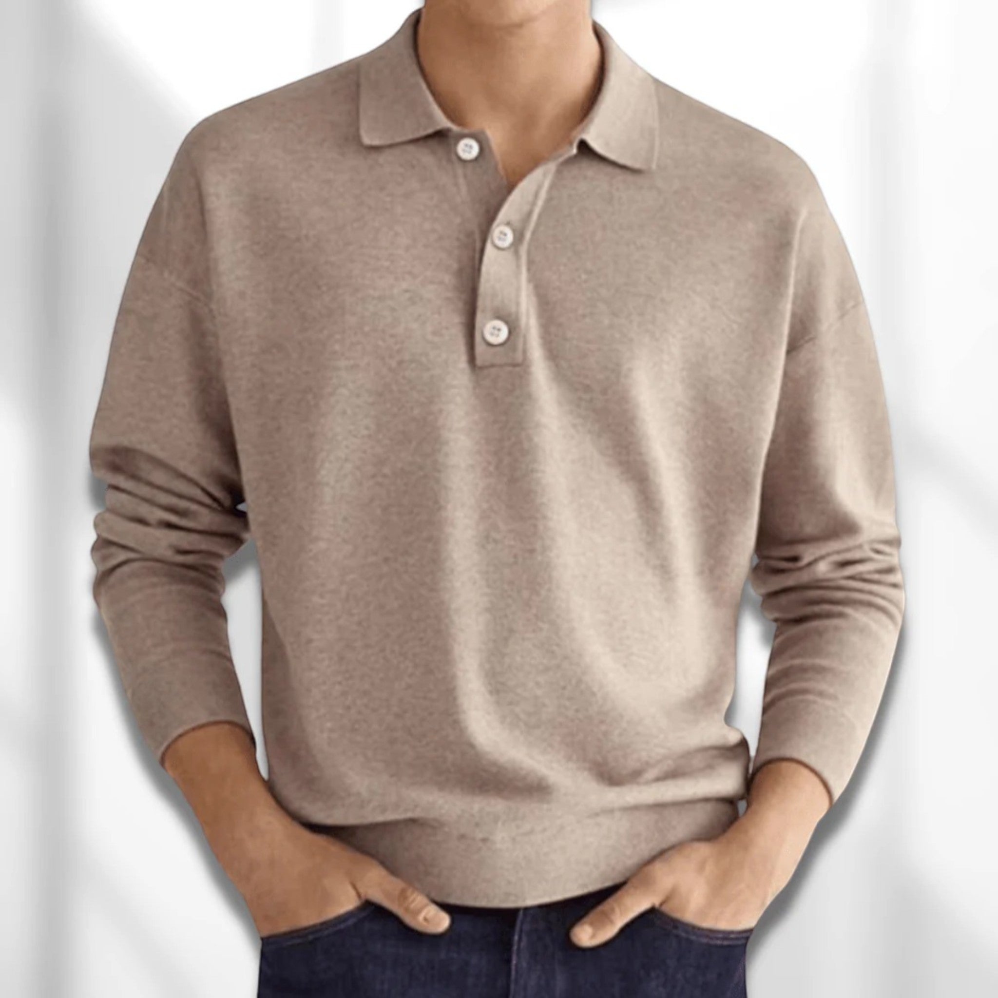 Roman | Polo Décontracté Pour Homme | Manches Longues