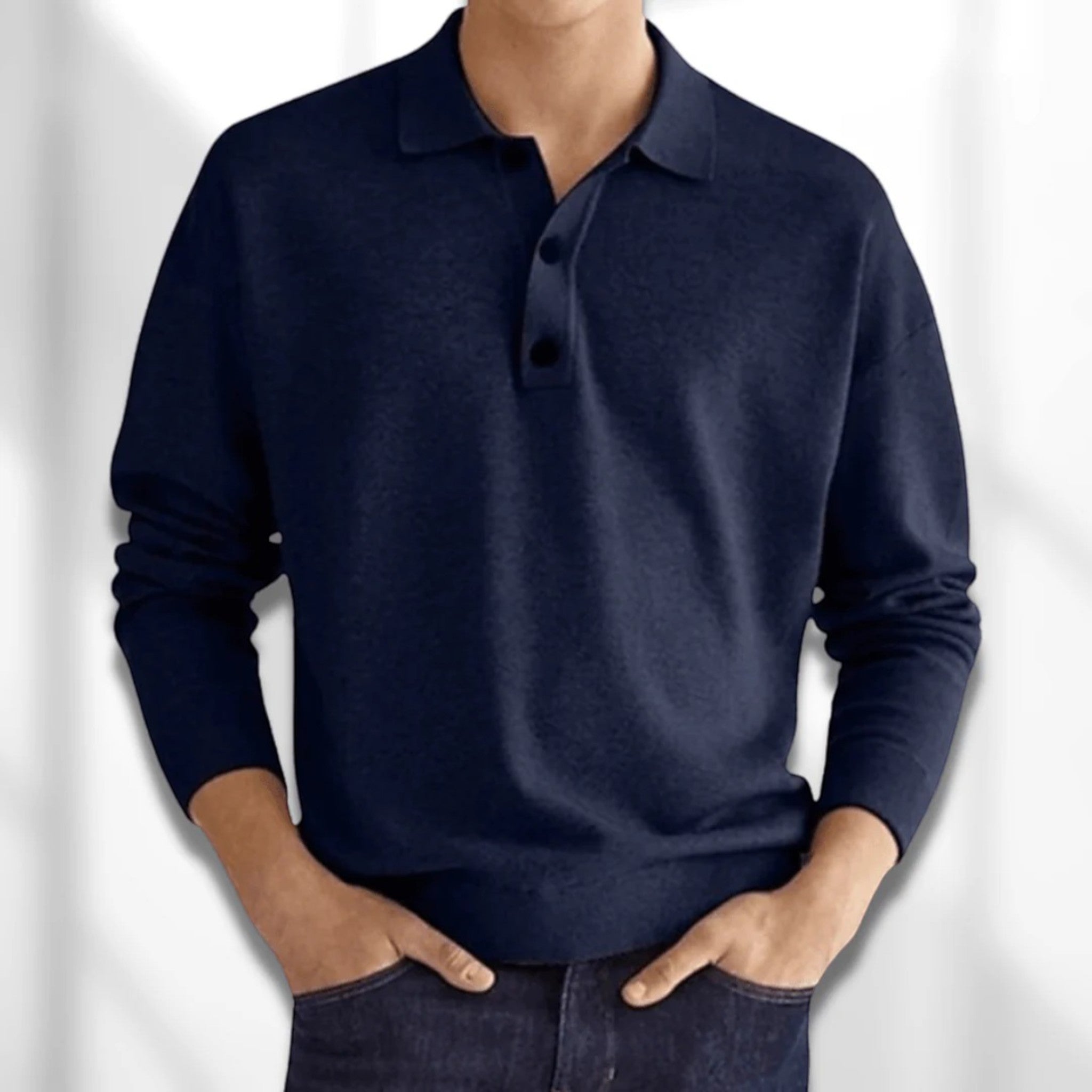 Roman | Polo Décontracté Pour Homme | Manches Longues