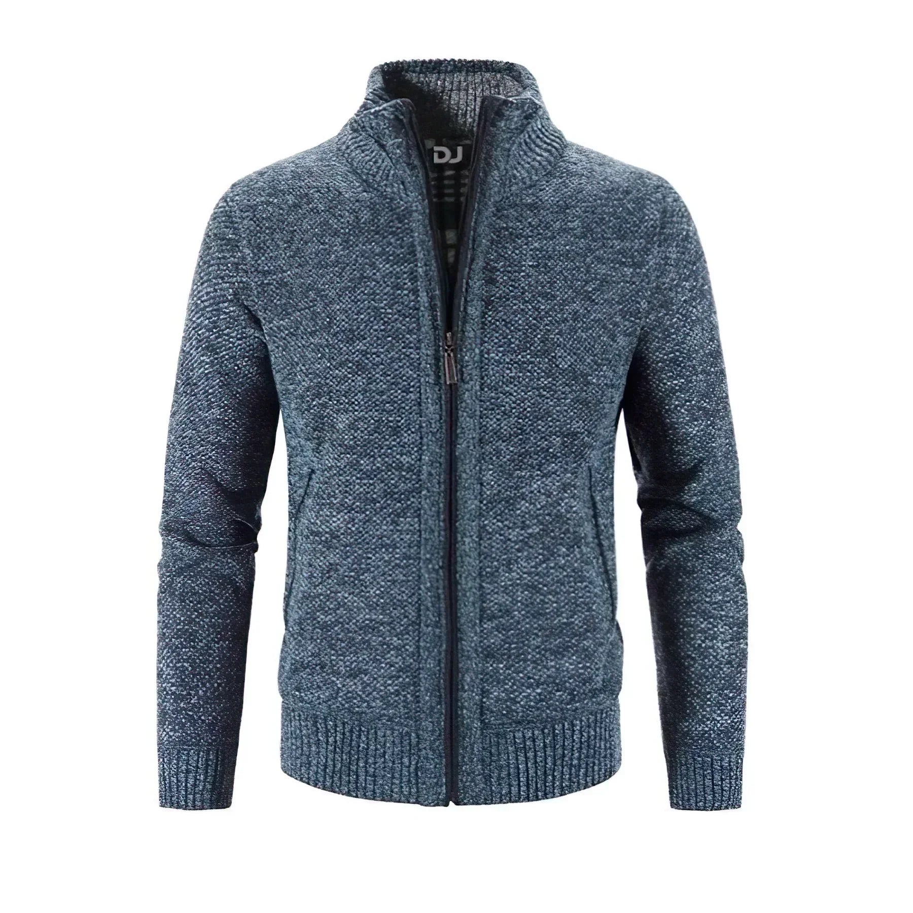 Cardigan Zippé À Col Montant Pour Homme | Hiver