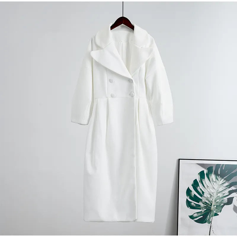 Manteau Moderne À Manches Longues Femme | Hiver
